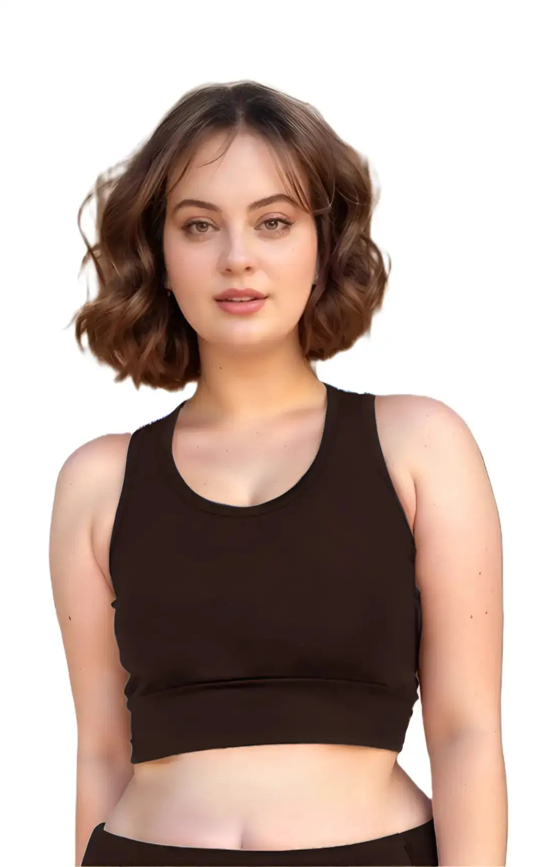 Women’s Seamless Sports Bra | Non-Padded, Wireless Full Coverage Bra for Daily Comfort, Gym & Yoga | Soft, Stretchable Activewear Blueficus